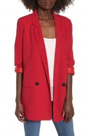 Mural Oversize Blazer in Lipstick Red at Nordstrom